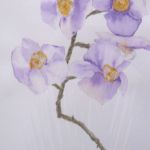 Orchids - Watercolour Mounted size 12x16 |