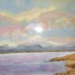 Coastal scene | Media: Watercolour | SOLD