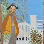 1919-1920 Spring Fashion - Oil on box canvas - 10 x 12 inches