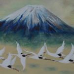 Flying Cranes | Acrylics