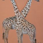 Zebras | Pastels | SOLD