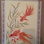 Little Goldfish - Chinese style - Watercolour - to be framed